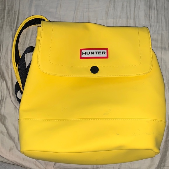 hunter yellow backpack